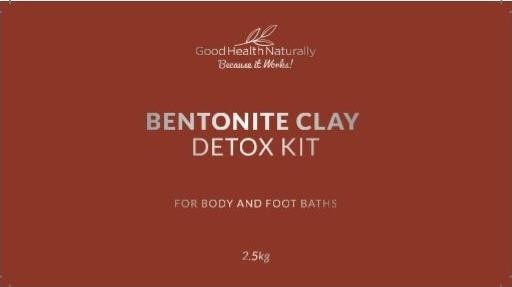 Arcilla de Bentonita - Magnetic Clay Bath - Natural Detox