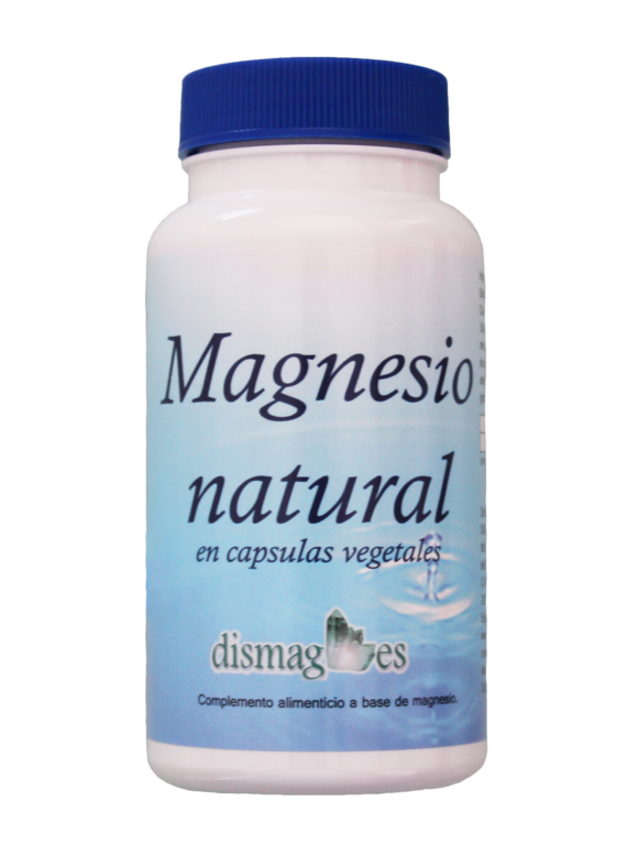 Magnesio natural en cápsulas vegetales